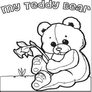 Gấu Teddyvà Bông Hoa