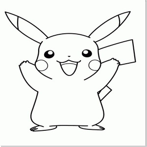 Pikachu Vui Vẻ Vẫy Tay