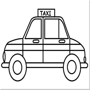 Xe Taxi Đơn Giản