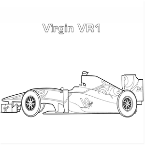 Xe đua F1 Virgin Vr- 01