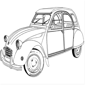 Xe ô Tô Citroen 2cv