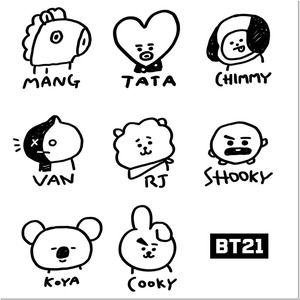 Bộ Sưu Tập BT21 Đáng Yêu