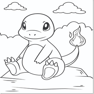 Charmander Mỉm Cười